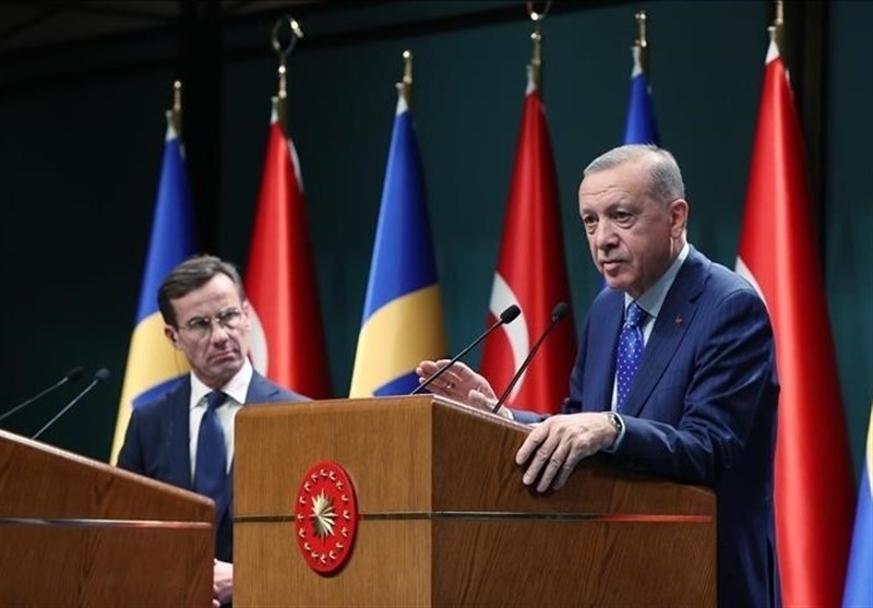 اردوغان: سوئد حامی رفع نگرانی امنیتی ما باشد