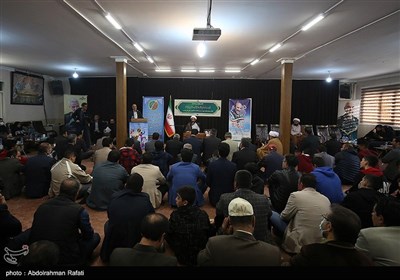 دیدار ورزشکاران و استعدادهای ورزشی برتر کشور با امام جمعه همدان