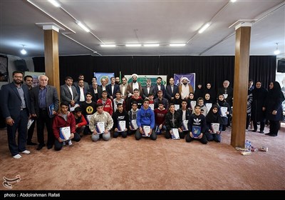 دیدار ورزشکاران و استعدادهای ورزشی برتر کشور با امام جمعه همدان