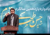نوسروده حماسی احمد بابایی که سر مزار شهید &quot;طهرانی مقدم&quot; خواند + فیلم