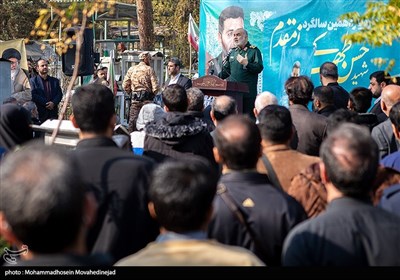 مراسم یازدهمین سالگرد شهادت سردار حاج حسن طهرانی مقدم