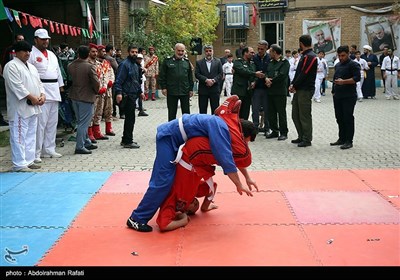 رزمایش بزرگ سراسری جهادگران فاطمی بسیج ورزش کشور-همدان