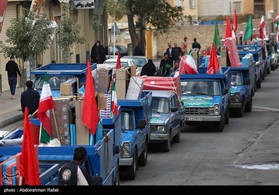 رزمایش بزرگ سراسری جهادگران فاطمی بسیج ورزش کشور-همدان