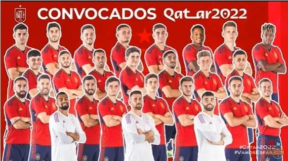 تیم ملی فوتبال اسپانیا , جام جهانی 2022 قطر , 