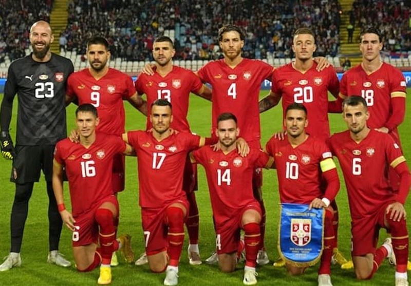 مشخص شدن 26 بازیکن نهایی صربستان برای جام جهانی 2022