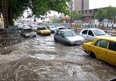 بارندگی شدید در لرستان‌/ قصه تکراری سیلاب ‌در خیابان‌های خرم‌آباد + فیلم