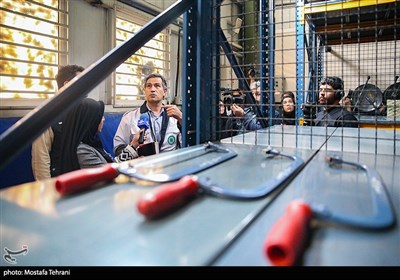 بازدید خبرنگاران از سوله های مدیریت بحران شهر تهران