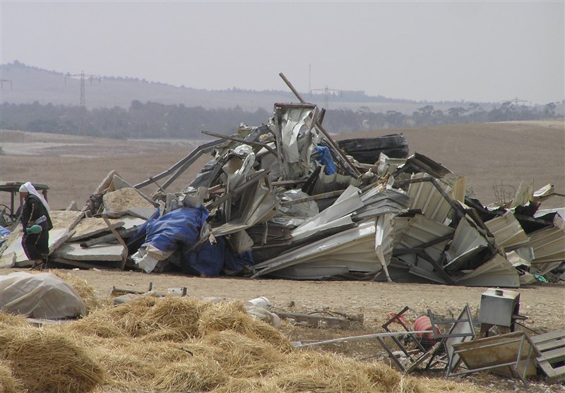 تخریب یک روستای فلسطینی برای ۲۰۹ بار توسط نظامیان صهیونیست