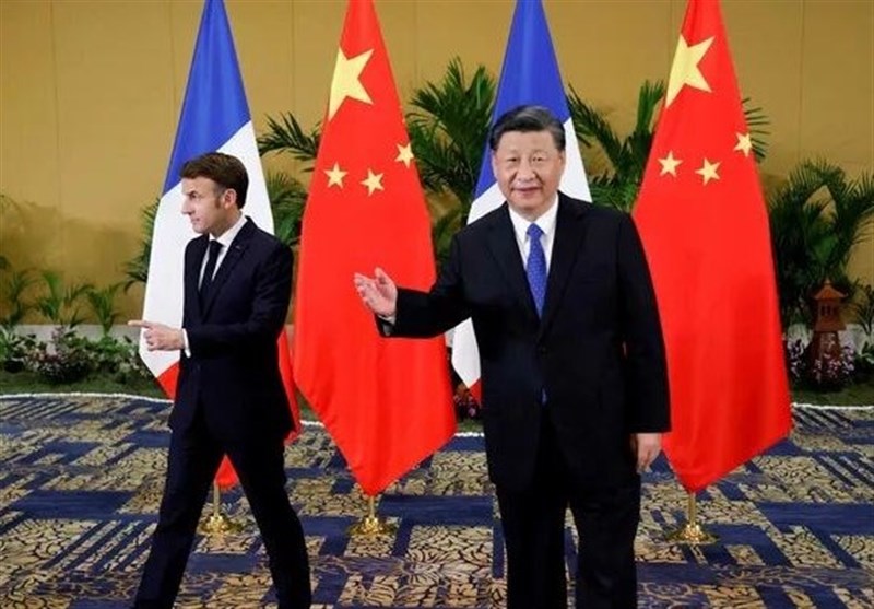 ماکرون: چین می‌تواند نقشی اساسی در اوکراین بازی کند