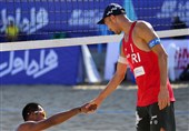 والیبال ساحلی قهرمانی آسیا| صعود ایران دو با صدرنشینی در گروه هفتم