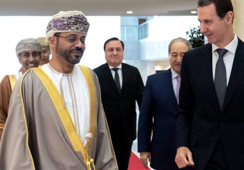وزیر خارجه عمان در دمشق با بشار اسد دیدار کرد