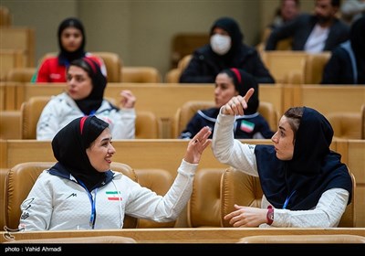 تجلیل از بانوان مدال‌آور ورزش ایران اسلامی