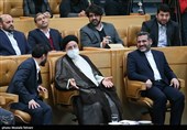  حضور آیت الله سید ابراهیم رئیسی رئیس جمهور در همایش ملی جهاد تبیین و اطلاع رسانی هنرمندانه 