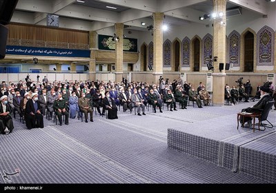 دیدار دست‌اندرکاران کنگره بزرگداشت شهدای قم با رهبر معظم انقلاب اسلامی