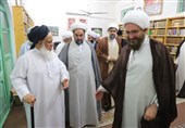 دیدار هیئت اعزامی امام خامنه‌ای با امام جمعه اهل سنت چابهار + تصاویر