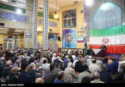 سخنرانی حجت الاسلام طائب در مسجد انصارالحسین