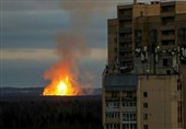 انفجار مهیب خط لوله گاز در لنینگراد روسیه