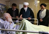 نماینده رهبر انقلاب از آیتالله شبیری زنجانی عیادت کرد