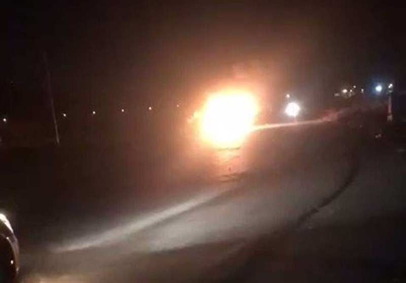 انفجار خودروی بمب گذاری شده در نزدیک محل استقرار نظامیان صهیونیست