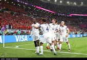 دیدار تیم‌های فوتبال آمریکا و ولز- جام جهانی 2022