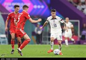 دیدار تیم‌های فوتبال آمریکا و ولز- جام جهانی 2022