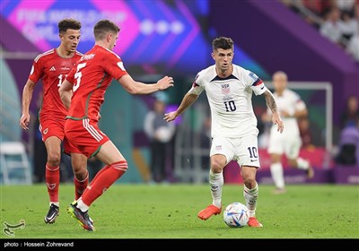 لقاء منتخبي أمريكا و ويلز - كأس العالم 2022