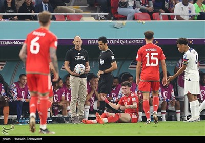 لقاء منتخبي أمريكا و ويلز - كأس العالم 2022