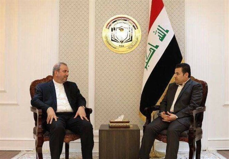 محورهای رایزنی سفیر ایران در بغداد با مقام امنیتی عراقی