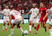 جام جهانی قطر| جدال دانمارک - تونس از دریچه دوربین