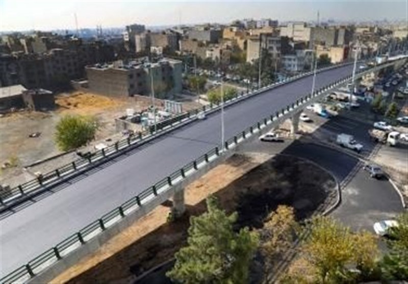 بهره‌برداری از پل تقاطع غیرهمسطح بزرگراه شهید باقری با خیابان فرجام