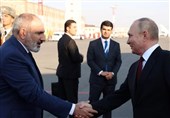 پوتین برای شرکت در نشست سازمان پیمان امنیت جمعی وارد ارمنستان شد