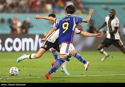 دیدار تیمهای ژاپن و آلمان - جام جهانی ۲۰۲۲ قطر 