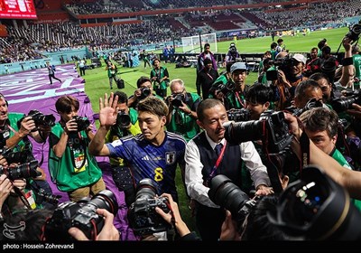 دیدار تیمهای ژاپن و آلمان - جام جهانی ۲۰۲۲ قطر