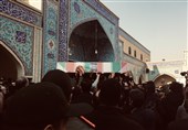 پیکر شهید داوود جعفری در تهران تشییع شد