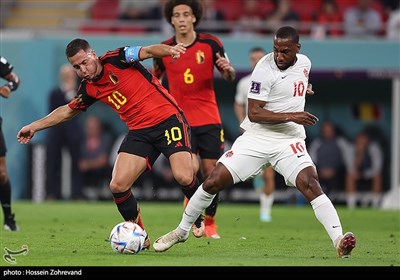 لقاء منتخبي بلجيكا وكندا - مونديال قطر 2022