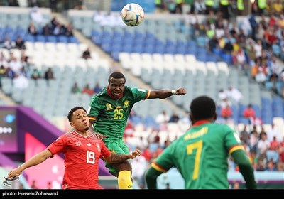 دیدار تیمهای سوئیس و کامرون - جام جهانی 2022 قطر