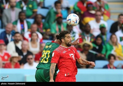 دیدار تیمهای سوئیس و کامرون - جام جهانی 2022 قطر
