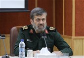 فرمانده سپاه قزوین: در اغتشاشات اخیر دشمن یک ایران غیرواقعی در فضای مجازی ساخت