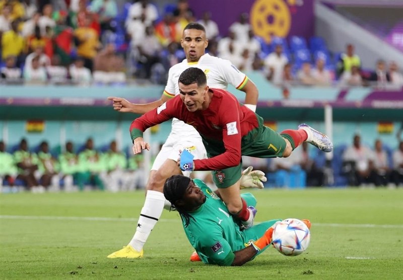 جام جهانی قطر| توقف یک نیمه‌ای پرتغال مقابل غنا