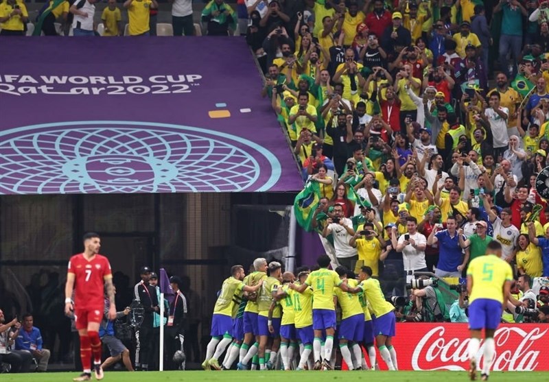 جام جهانی قطر| پیروزی برزیل با دبل ریچارلیسون در شب قضاوت خوب فغانی + جدول گروه G در پایان دور نخست