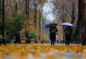 بارش‌های پراکنده در زنجان/ هوای استان سردتر می‌شود