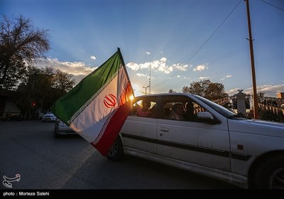 شادی مردم اصفهان در پی برد ایران مقابل ولز