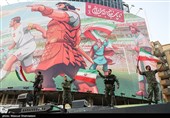 جشن پیروزی تیم ملی درخیابان های تهران