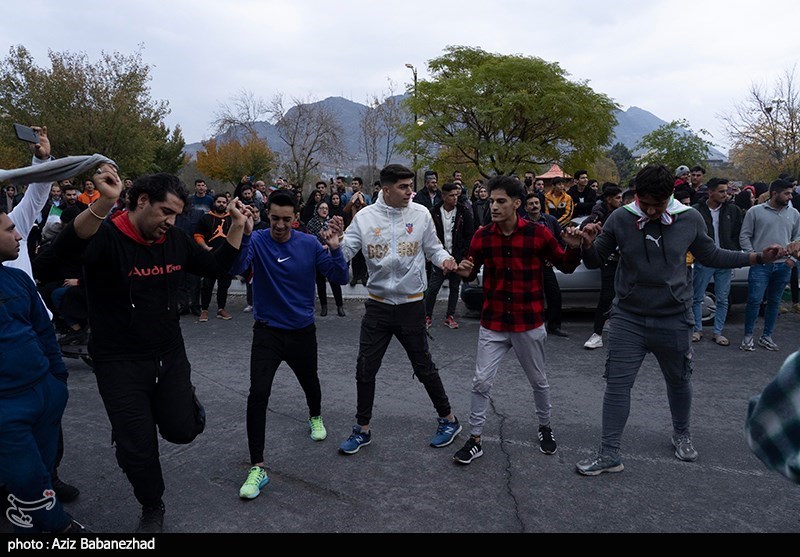 شادی مردم در پی برد ایران مقابل ولز - استانها