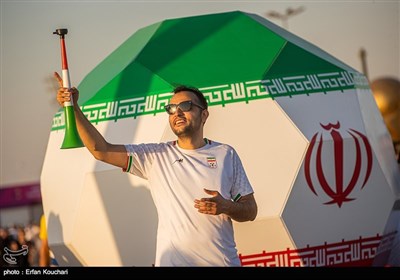 در حاشیه دیدار تیمهای ایران و ولز