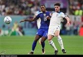 دیدار تیمهای انگلیس و آمریکا - جام جهانی 2022 قطر