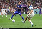 دیدار تیمهای انگلیس و آمریکا - جام جهانی 2022 قطر