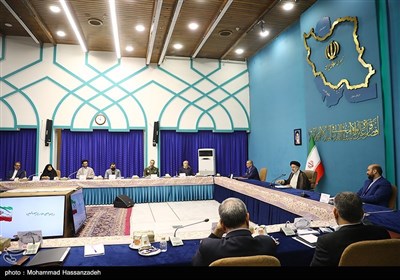 جلسه شورای عالی استاندارد با حضور حجت الاسلام سید ابراهیم رئیسی رئیس جمهور