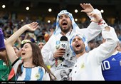 دیدار تیم های فوتبال آرژانتین و مکزیک - جام جهانی 2022 قطر