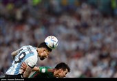 دیدار تیم های فوتبال آرژانتین و مکزیک - جام جهانی 2022 قطر